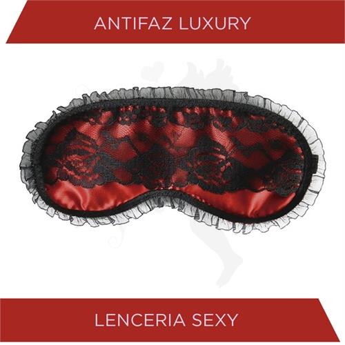 Antifaz luxury rojo